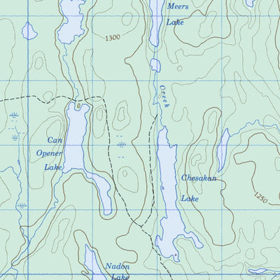 Cheeseman Lake, ON (052H06 CanMatrix)