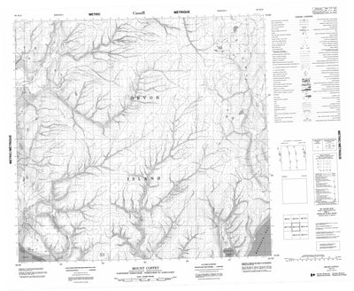 Mount Coffey, NU (058E13 CanMatrix)