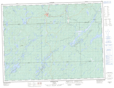 Hornepayne, ON (042F02 CanMatrix)