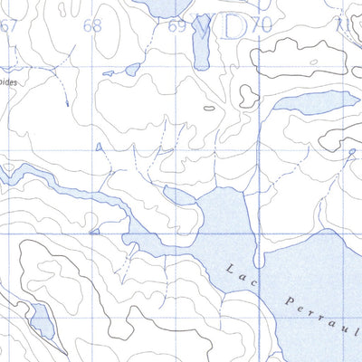 Lac Belleau East, QC (035G12 CanMatrix)