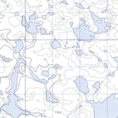 Lac Belleau East, QC (035G12 CanMatrix)
