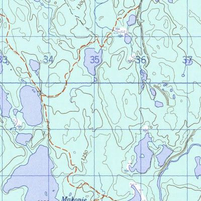 Makonie Lake, ON (042B06 CanMatrix)