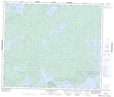 Vermilyea Lake, MB (053L10 CanMatrix)