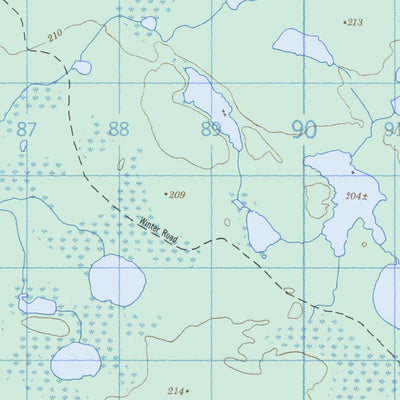Vermilyea Lake, MB (053L10 CanMatrix)