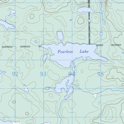 Cedar Lake, ON (042C12 CanMatrix)