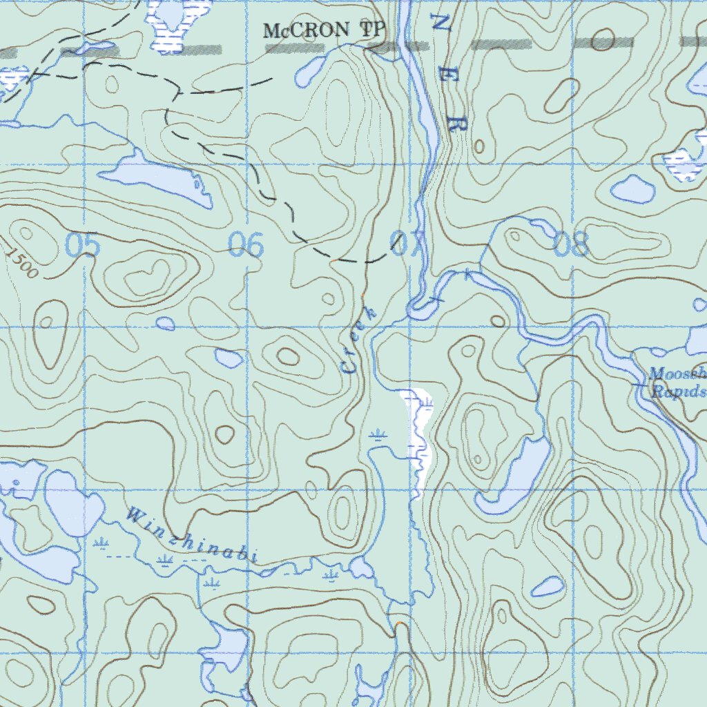 Cedar Lake, ON (042C12 CanMatrix) Map by Natural Resources Canada ...