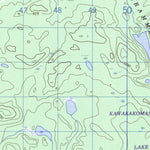 Barnes Lake, MB (064B08 CanMatrix)