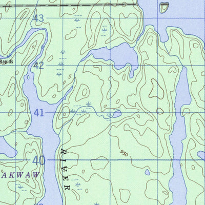 Barnes Lake, MB (064B08 CanMatrix)