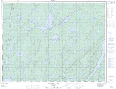 Wintering Lake, ON (042E06 CanMatrix)