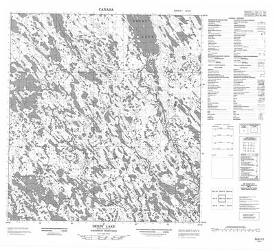 Derby Lake, NU (055K12 CanMatrix)