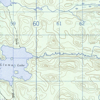Llama Lake, MB (063N14 CanMatrix)