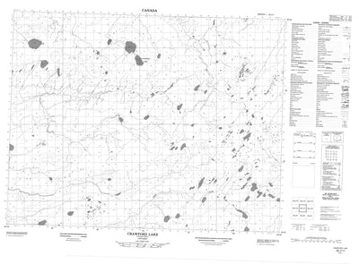 Crawford Lake, ON (042J11 CanMatrix)