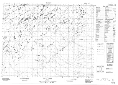 Lawry Creek, ON (042J16 CanMatrix)