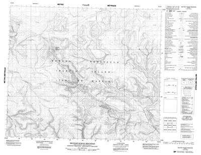 Military Survey Mountain, NU (048D03 CanMatrix)