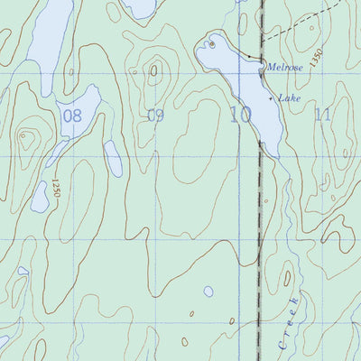 Oswald Lake, ON (042B08 CanMatrix)