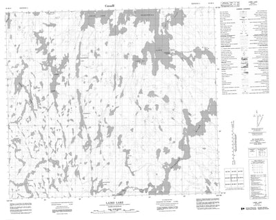Laird Lake, SK (063M14 CanMatrix)