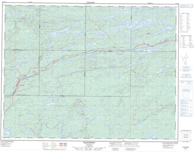 Beardmore, ON (042E12 CanMatrix)
