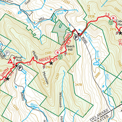 Catskill (Western - Map 144) : 2023 : Trail Conference