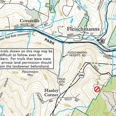 Catskill (Central - Map 142) : 2023 : Trail Conference