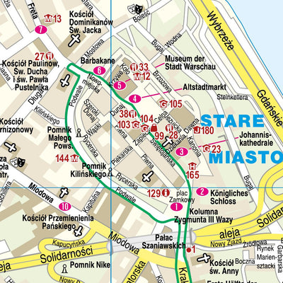 Citymap Warsaw 2023