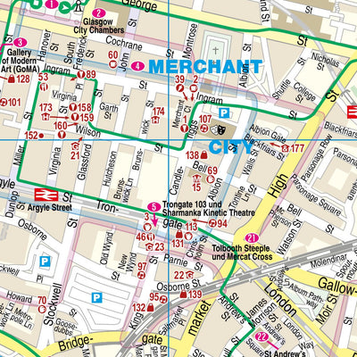 Citymap Glasgow 2023