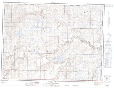 Shanks Lake, AB (082H02 CanMatrix)