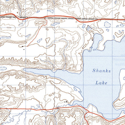 Shanks Lake, AB (082H02 CanMatrix)