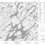 Deception Lake, SK (074A09 CanMatrix)