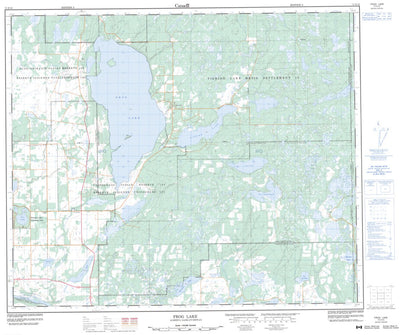 Frog Lake, AB (073E16 CanMatrix)