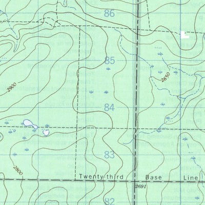 Sulphur Lake, AB (084D09 CanMatrix)