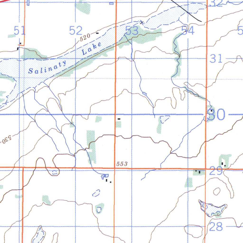 Wakaw, SK (073A12 CanMatrix) Map by Natural Resources Canada Avenza Maps