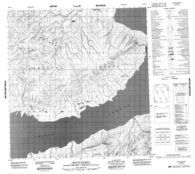 Mount Wilmot, NU (069B05 CanMatrix)