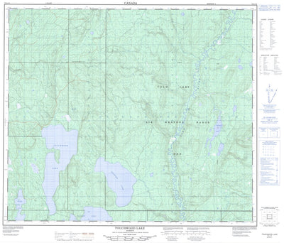 Touchwood Lake, AB (073L14 CanMatrix)