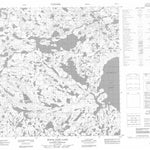 White Cliff Lake, NU (065B16 CanMatrix)