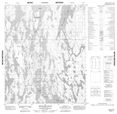 Sinclair Falls, NU (066G15 CanMatrix)