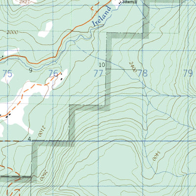 Shuswap Falls, BC (082L07 CanMatrix)