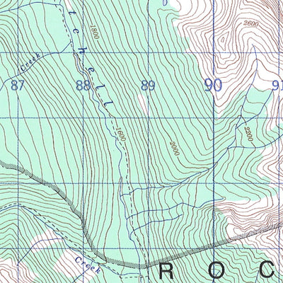 Mount Assiniboine, AB (082J13 CanMatrix)