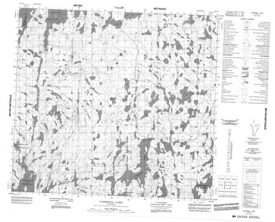Carswell Lake, MB (064F04 CanMatrix)