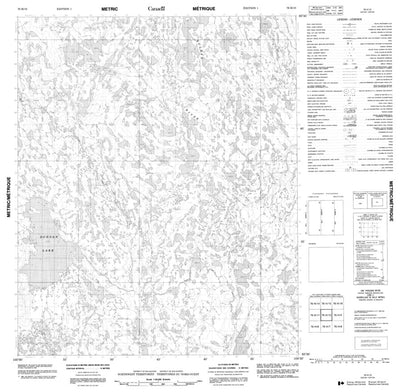 Duggan Lake, NU (076H10 CanMatrix)