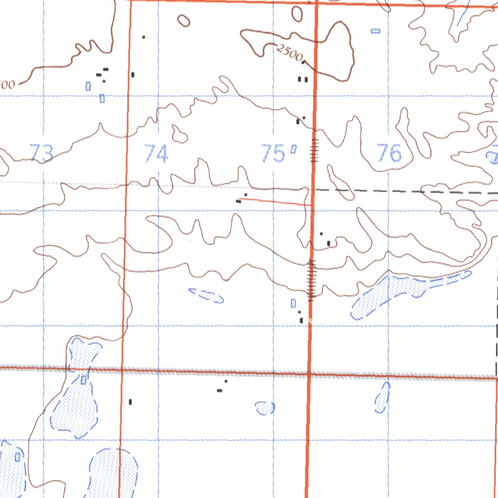 Lafleche, SK (072G10 CanMatrix) Map by Natural Resources Canada