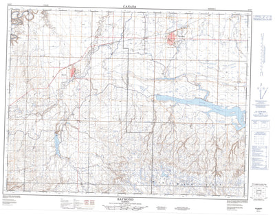 Raymond, AB (082H07 CanMatrix)