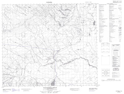 Wapawekka Hills, SK (073I09 CanMatrix)
