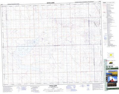 Kiyiu Lake, SK (072N10 CanMatrix)