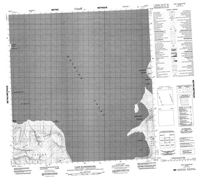 Cape Elphinstone, NU (069B06 CanMatrix)