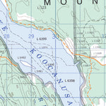 Lake Koocanusa, BC (082G03 CanMatrix)