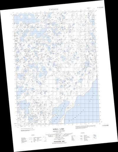 Koka Lake East, NU (067A09 CanMatrix)