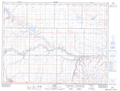 Coutts, AB (072E04 CanMatrix)