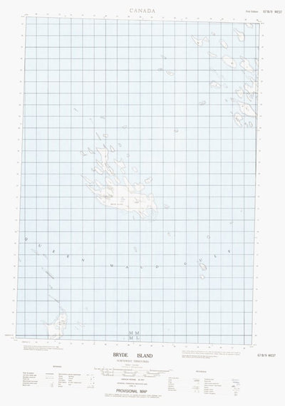 Bryde Island West, NU (067B09 CanMatrix)