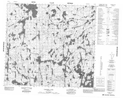 Carlson Lake, MB (064F06 CanMatrix)