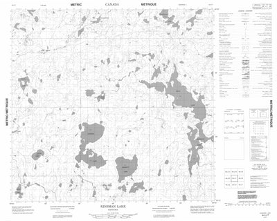 Kinsman Lake, MB (064J07 CanMatrix)